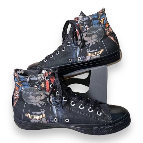 Converse X DC Comics Rebirth Batman Vol. 1 161305C Men's 9 Women's 11 - Picture 2 of 12